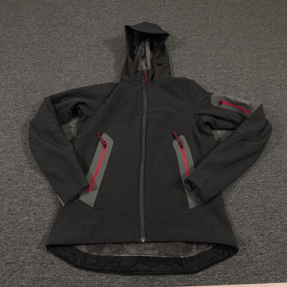 Arc'teryx Black and Red Ski Jacket